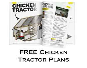 FREE Chicken Tractor Plans