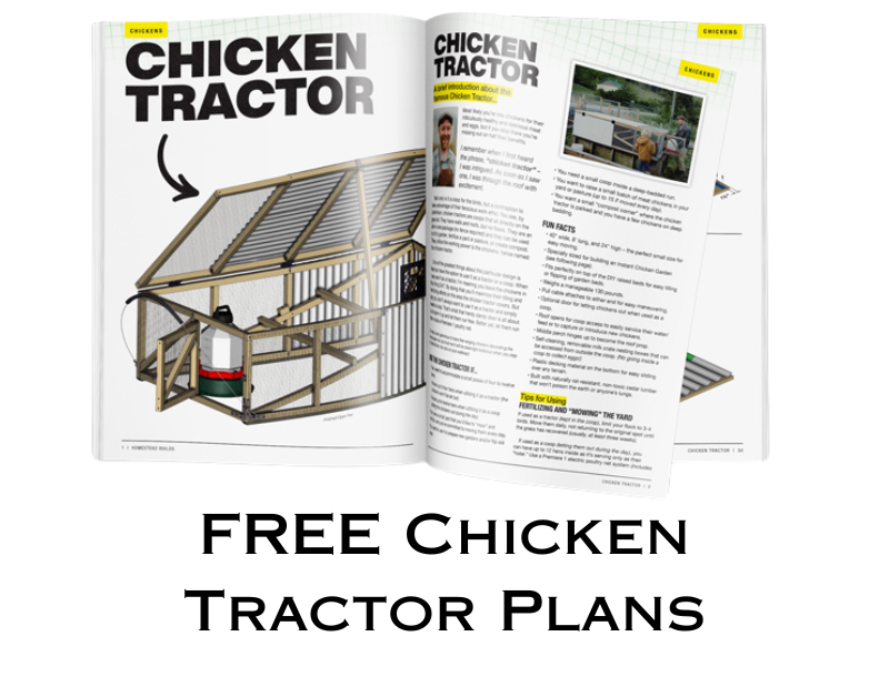 FREE Chicken Tractor Plans