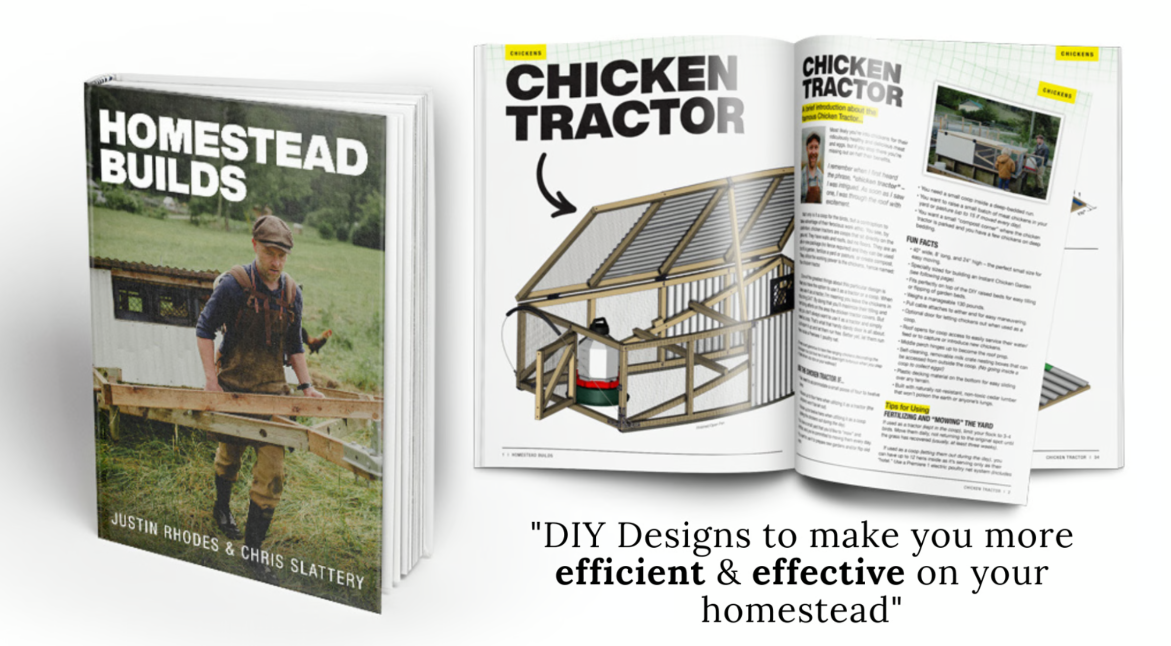 E-Book Homestead Builds by Justin Rhodes – Abundant Permaculture