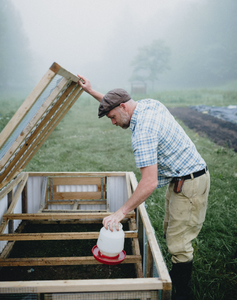 Handcrafted Chicken Tractor by Jonah Rhodes