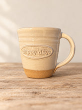Load image into Gallery viewer, Handmade Happy Day Mug by Acorn Pottery