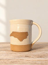 Load image into Gallery viewer, Handmade North Carolina Mug by Acorn Pottery