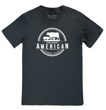 Great American Farm Tour Men's Organic T-Shirt - Gunpowder