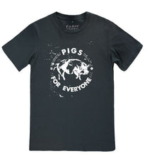 Load image into Gallery viewer, Pigs for Everyone Men&#39;s Organic T-Shirt - Gunpowder